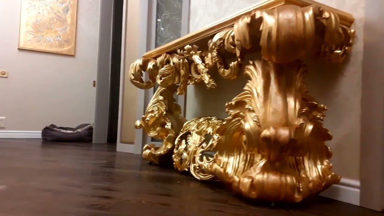 a baroque console is waiting for a marble countertop смотреть онлайн