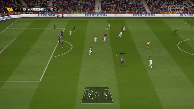 Barcelona vs Lyonnals(FIFA 19 Gameplay PC) [HD 1080p 60 FPS] смотреть онлайн