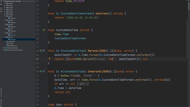Golang 教學系列 - 自定義JSON格式好麻煩！別鬧了！乾脆定義自己的型態？讓你客製化到爽！| 肯尼攻城獅 смотреть онлайн
