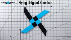 Как сделать сюрикен из бумаги, который действительно летает