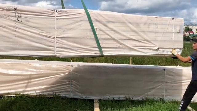 Доставка профилированного бруса в г.  Сыктывкар. Центр Домостроения. Строительство домов из бруса.