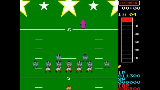 10-Yard Fight (World) for Arcade / MAME смотреть онлайн