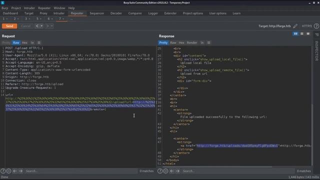 Forge - HackTheBox | Complete walkthrough смотреть онлайн