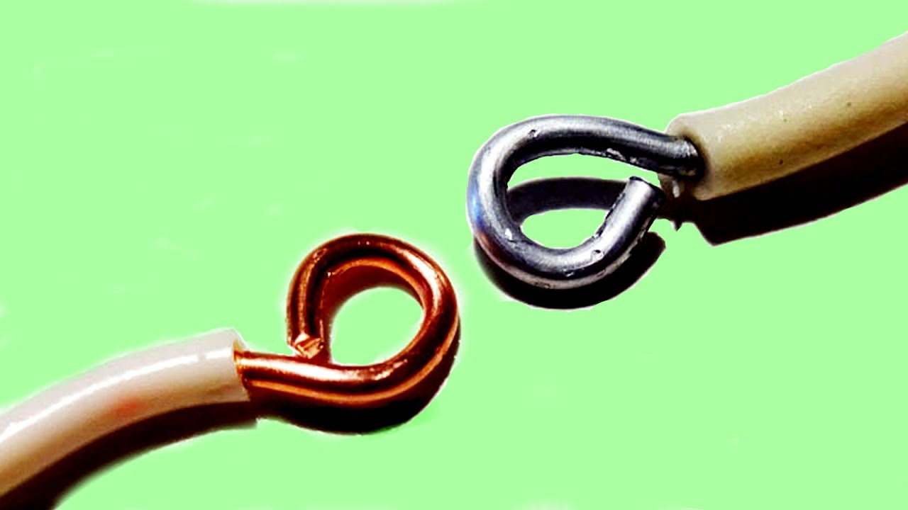 Как соединить алюминиевый и медный провод. Дедовский способ как сделать скрутку меди и алюминия смотреть онлайн