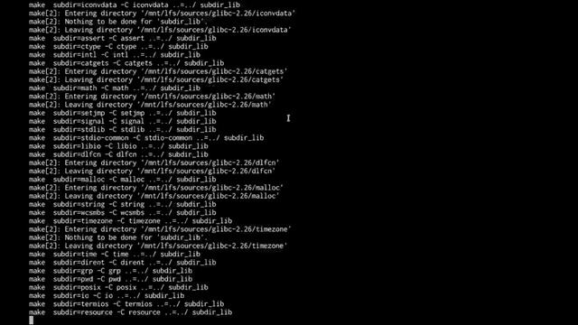 LFS Series Video 8 - Temporary System Linux API Headers, Glibc and Libstdc++ смотреть онлайн
