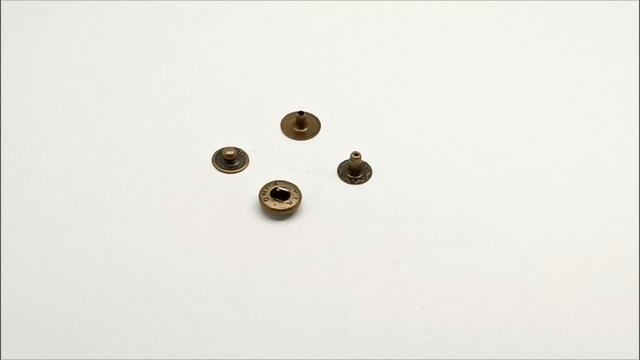 Кнопка потайная L638 12мм OBR 100 (Цвет: старая латунь) (Упаковка: 100 шт.) смотреть онлайн