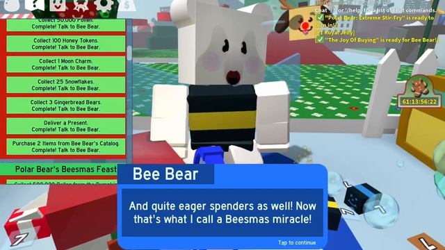 Finishing “The Joy of Buying” Quest in Bee Swarm Simulator Roblox смотреть онлайн