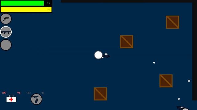 Clickteam Fusion | Random top-down shooter game demo смотреть онлайн