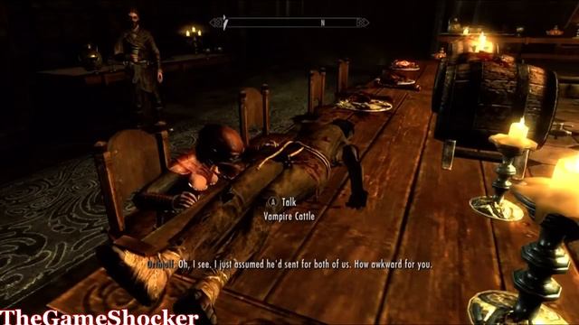 Skyrim DawnGuard : Vampire Orgasm's смотреть онлайн