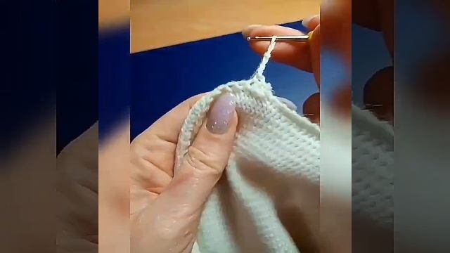 Мини мк по вязанию крючком обвязки"пико" от Арт-салона Светланы Кобзевой. смотреть онлайн