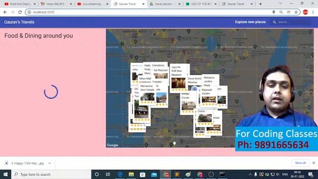 Travel Agency Website In Reactjs смотреть онлайн