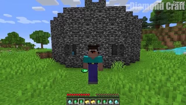 This is GLASS DOME Defense My Village from PORTAL METEOR in Minecraft !!! Apocalypse Challenge !!! смотреть онлайн