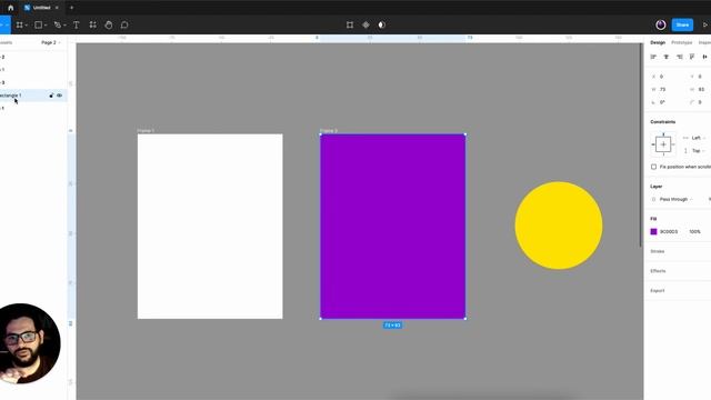 Como utilizar frames e a função Clip Content no #figma смотреть онлайн