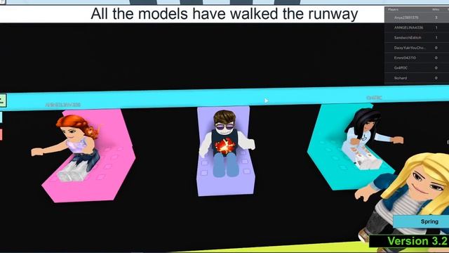 Зоя и Захар играют Top Runway Model ROBLOX GAME смотреть онлайн