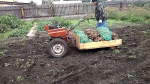 Дачный прицеп для мотоблока