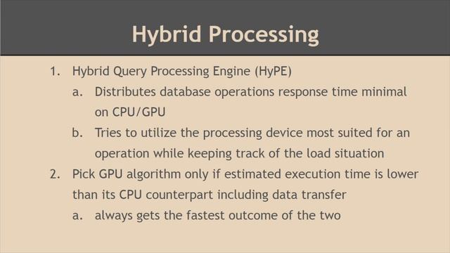Accerleration of data-management using the power of a GPU смотреть онлайн