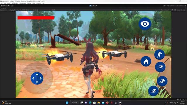 Unity 3D Dash & shooter Drone смотреть онлайн