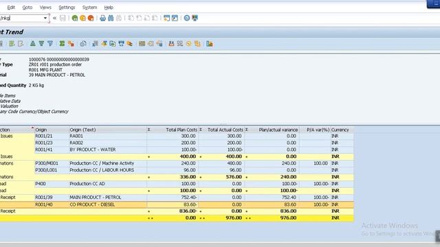 Co Product and By product scenario in SAP смотреть онлайн
