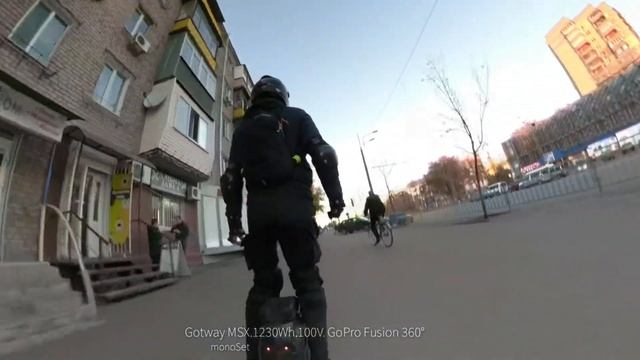 Gotway MSX.1230Wh.100V. GoPro Fusion360° смотреть онлайн
