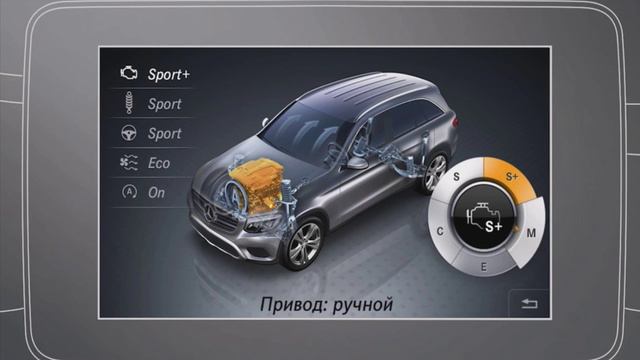 Система DYNAMIC SELECT Mercedes Benz W253 GLC Class смотреть онлайн