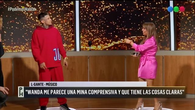 Así se conocieron Wanda Nara y L-Gante - Podemos Hablar смотреть онлайн