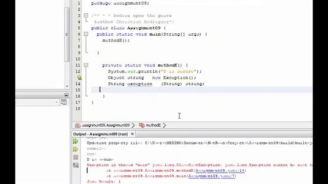 ClassCastException смотреть онлайн