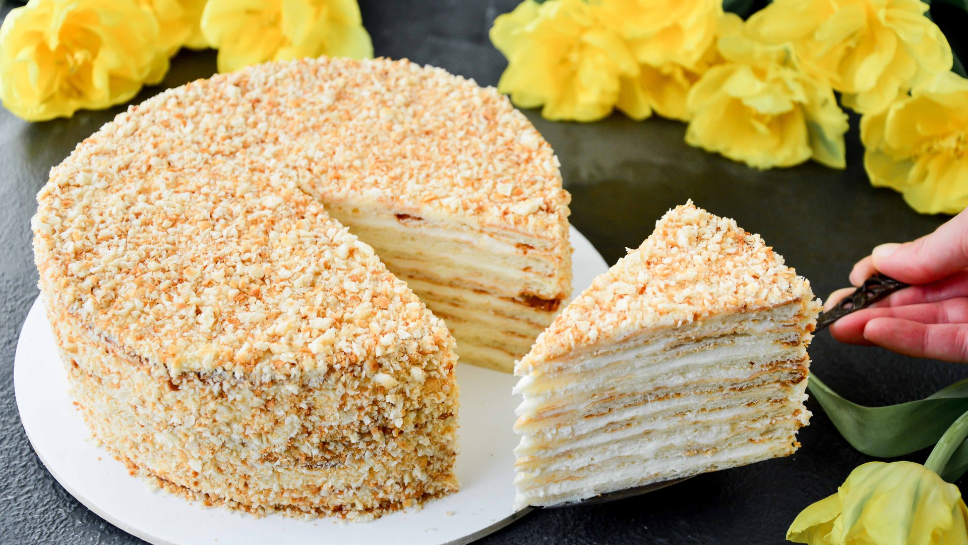 Творожный НАПОЛЕОН ☆ ТОРТ по рецепту моей ПРАБАБУШКИ смотреть онлайн