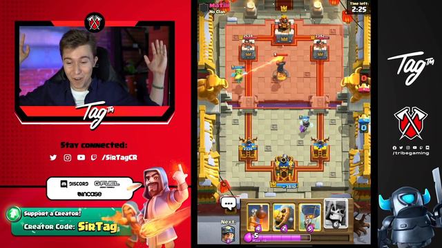 UNBREAKABLE DEFENSE! NEW #1 GIANT SKELETON DECK in CLASH ROYALE! смотреть онлайн