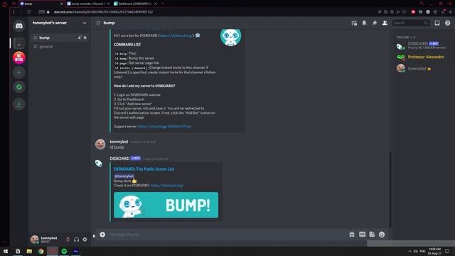 How to Setup a Disboard Bump Reminder on Discord смотреть онлайн