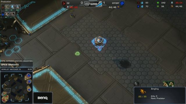 EffOrt vs. Oz - 2/2 - Open Bracket - IEM Singapore - StarCraft 2 смотреть онлайн