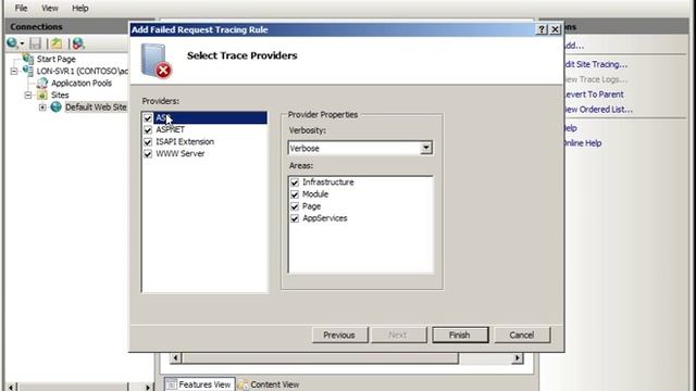 IIS Failed Request Tracing смотреть онлайн