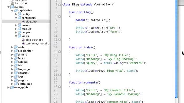 CodeIgniter Create a Blog in 20 Minutes смотреть онлайн