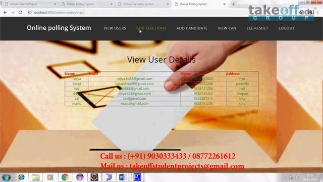 Online Polling System || Java Mini Projects || CSE Minor Projects смотреть онлайн