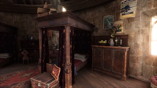 Harry Potter Music & Ambience | ? Gryffindor Common Room, Hogwarts Legacy смотреть онлайн