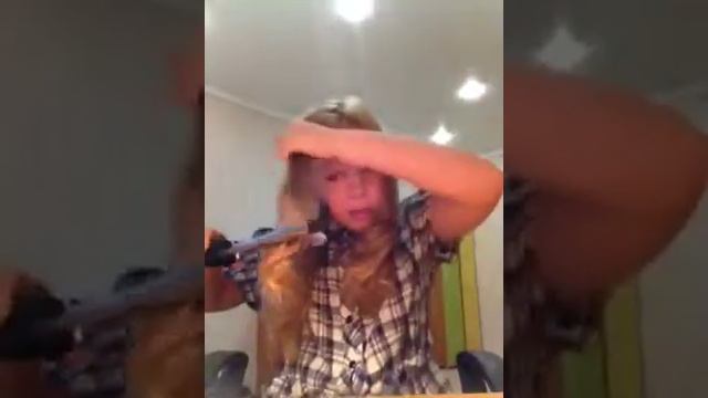 Как крутить волосы плойкой чтобы получились кудряшки! смотреть онлайн