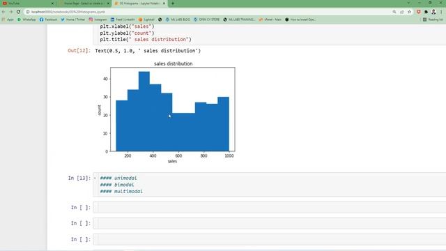 Matplotlib Histograms | Python Tutorials | Distributions of Continuous Data смотреть онлайн