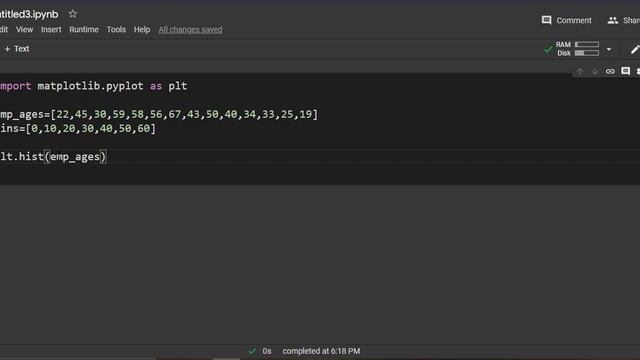 Histogram using Matplotlib | Python Tutorials | in 5 minutes | 2022 смотреть онлайн