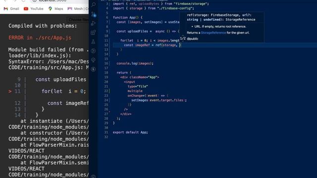 Upload Multiple Images or Files with FIREBASE CLOUD STORAGE AND REACT смотреть онлайн