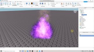 как сделать огонь в roblox studio? гайд