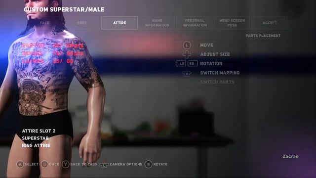 TGM: WWE 2K18 TATTOO TUTORIAL смотреть онлайн