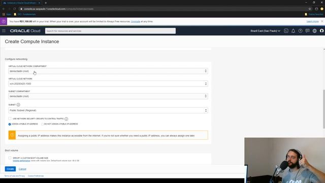 OCI: Criando uma VM Instance na Oracle Cloud смотреть онлайн
