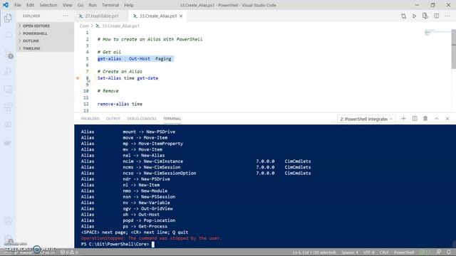 How To Create a Command Alias With PowerShell смотреть онлайн