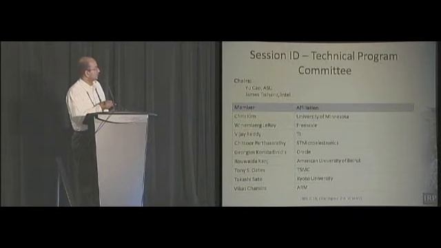 Session 4A Introduction -- Circuits Reliability смотреть онлайн