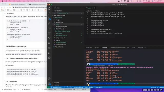 Ansible Workshop I DevOps Bootcamp I WeCloudData смотреть онлайн