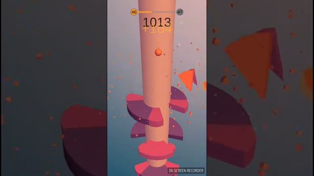Одиночные игры #1: Helix jump +1 уровень) смотреть онлайн