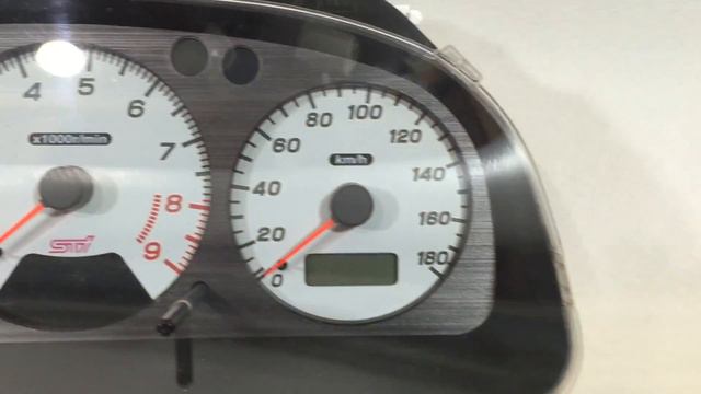 JDM Subaru Impreza WRX STi Turbo EJ20 GC8 GF8 Kouki Front Gauge Cluster Meter смотреть онлайн