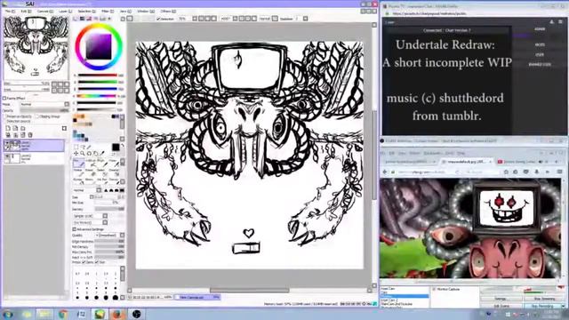 Maho Art: Photoshop Flowey - redraw WIP смотреть онлайн