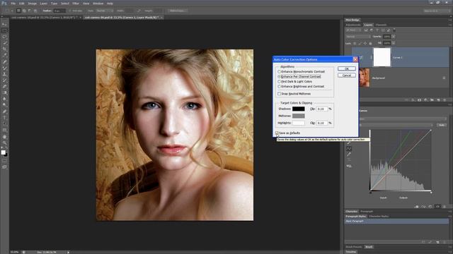 Photoshop CS6 / CC - Curves and Color Range for Colour Correction and Fixing Contrast смотреть онлайн