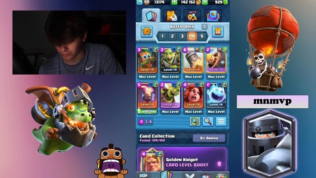 BEST DECK FOR EVERY ARENA IN CLASH ROYALE смотреть онлайн