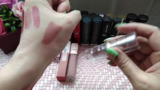 Белорусские помады / Maybelline / L*oreal / Моя коллекция помад смотреть онлайн